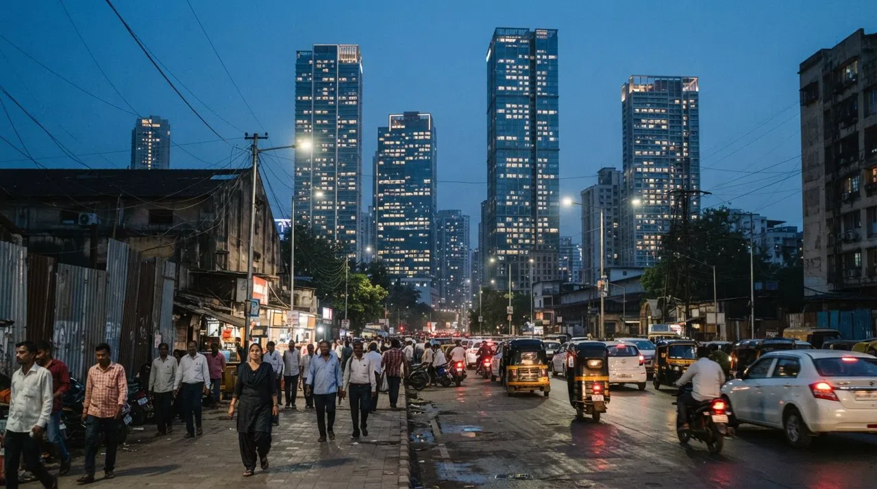 Lower Parel, Bombay: glamour de la zona fabril, azoteas y trasnochos