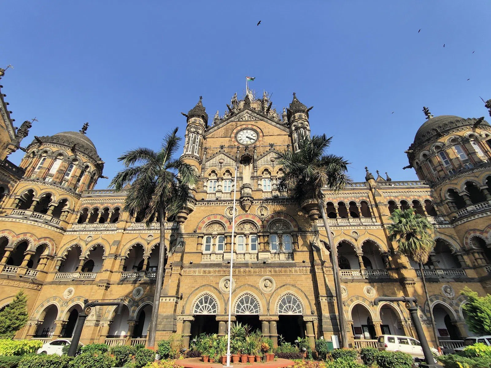 Inside the Dome at Mumbai's Chhatrapati Shivaji Maharaj Terminus